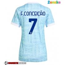 Ženske Nogometnih dresov Juventus Francisco Conceicao #7 Gostujoči 2025-26 Kratki rokavi